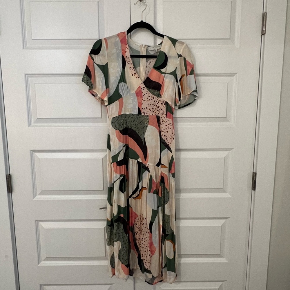 Never Fully Dressed Multicolor Abstract Dress - image 2